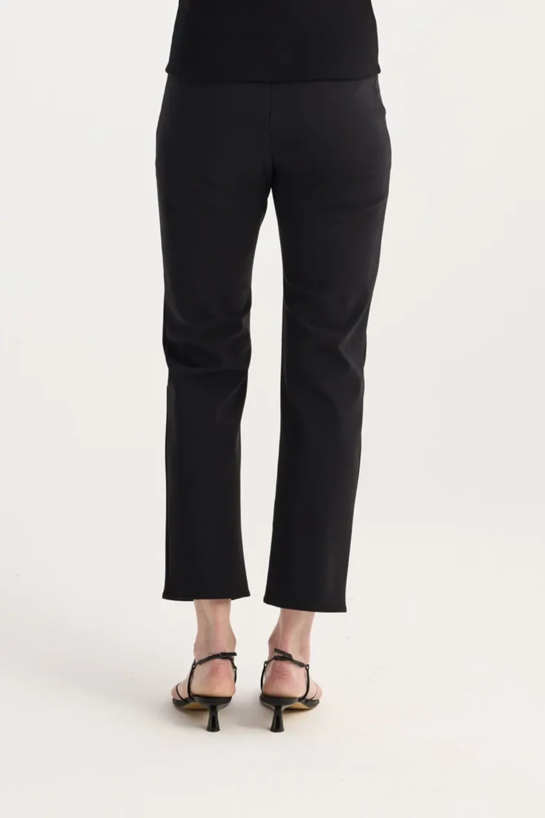 Cigarette Scuba Trousers | Black