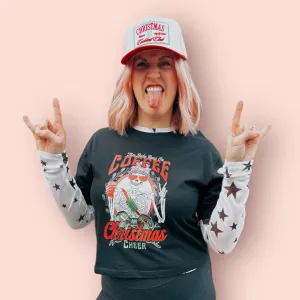 Coffee and Christmas Cheer tee