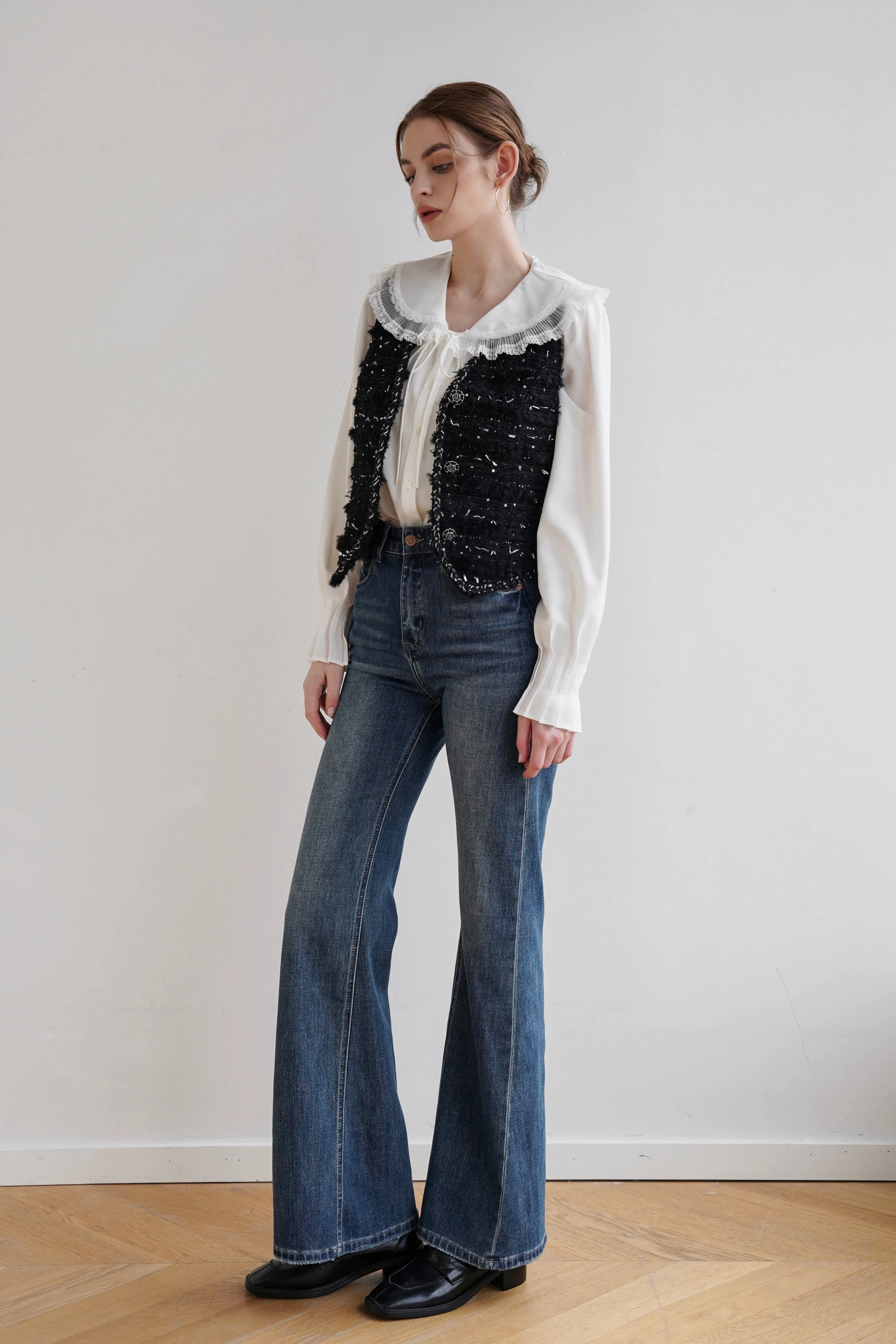 Colette Tweed Vest