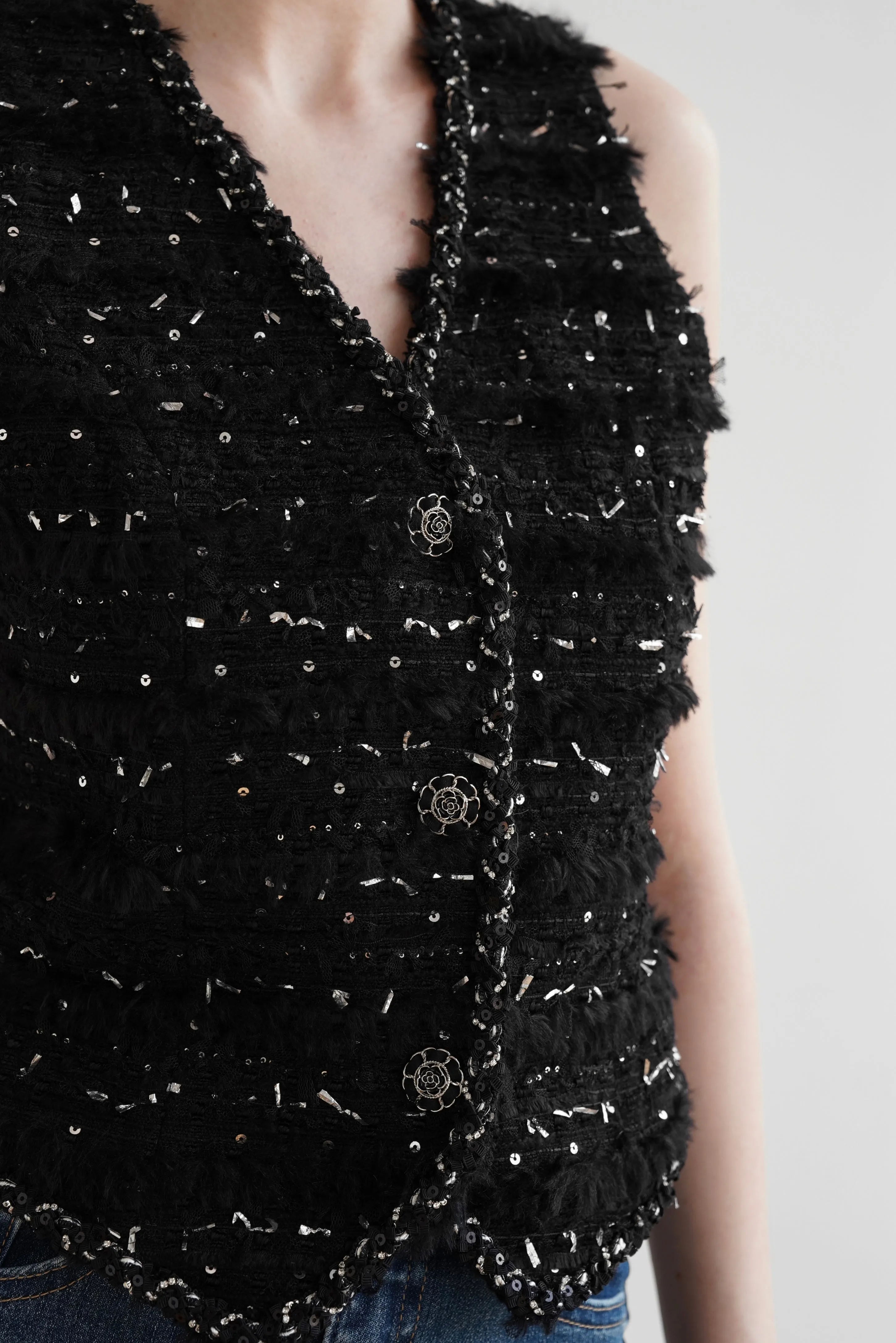 Colette Tweed Vest
