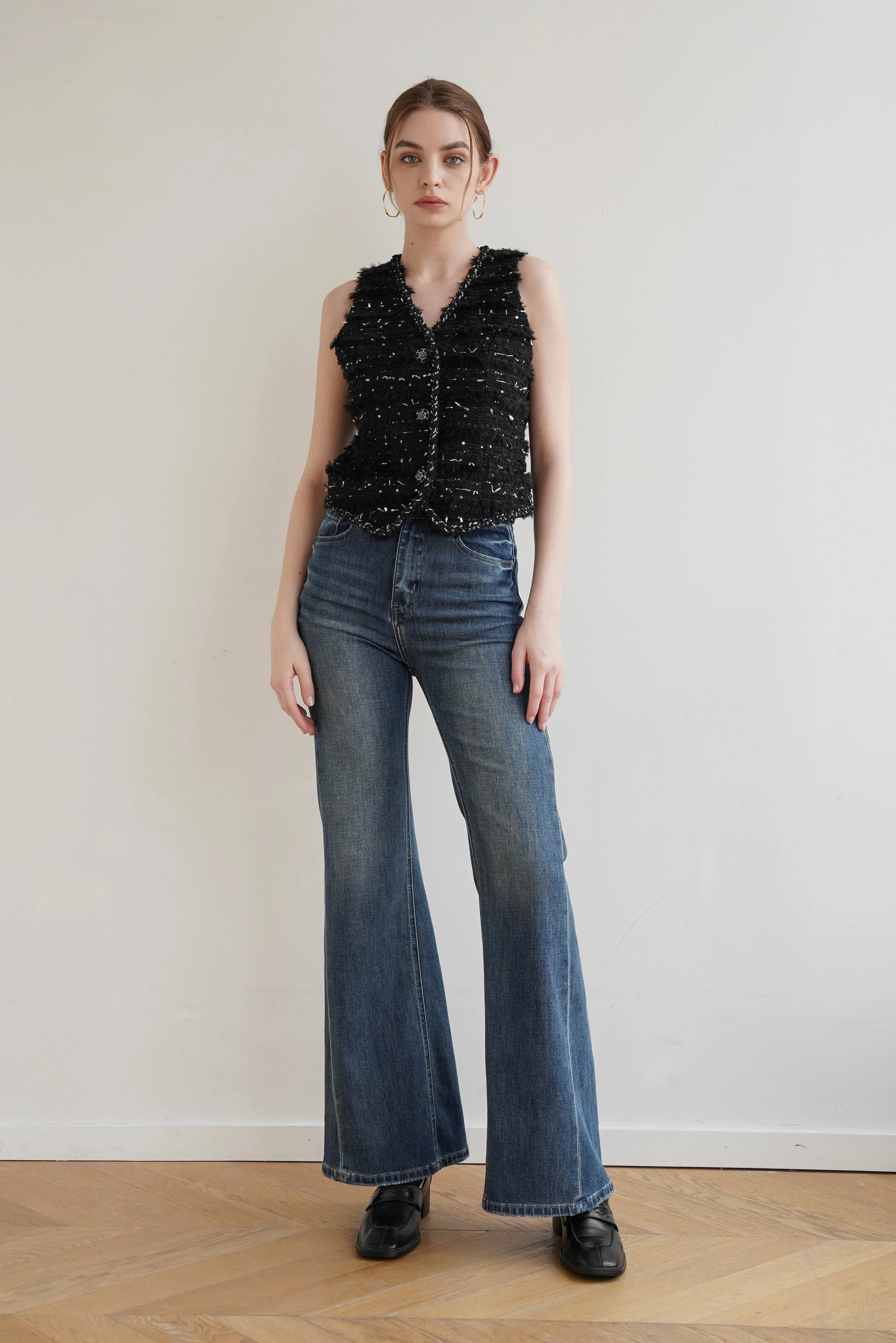 Colette Tweed Vest