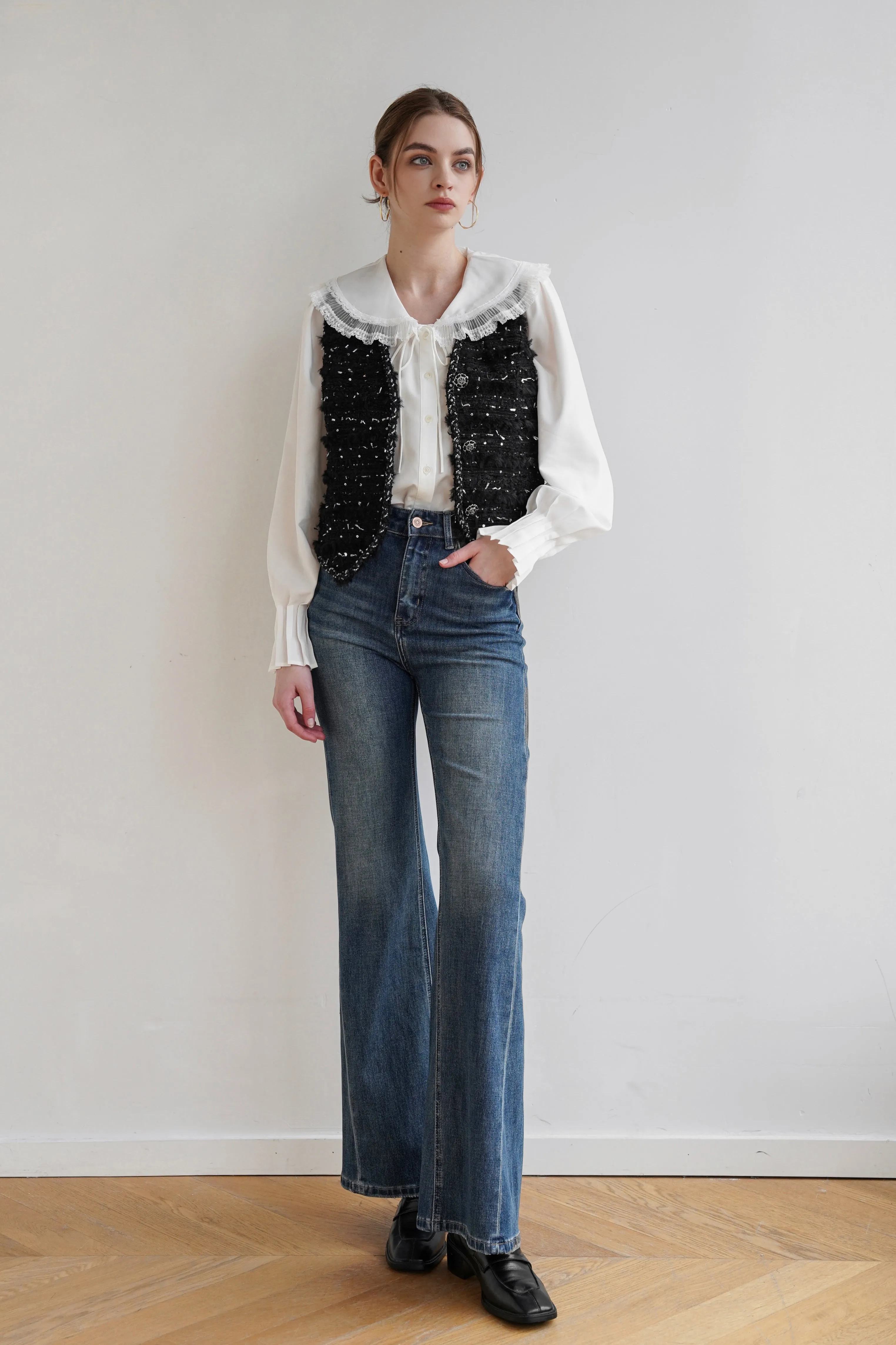 Colette Tweed Vest
