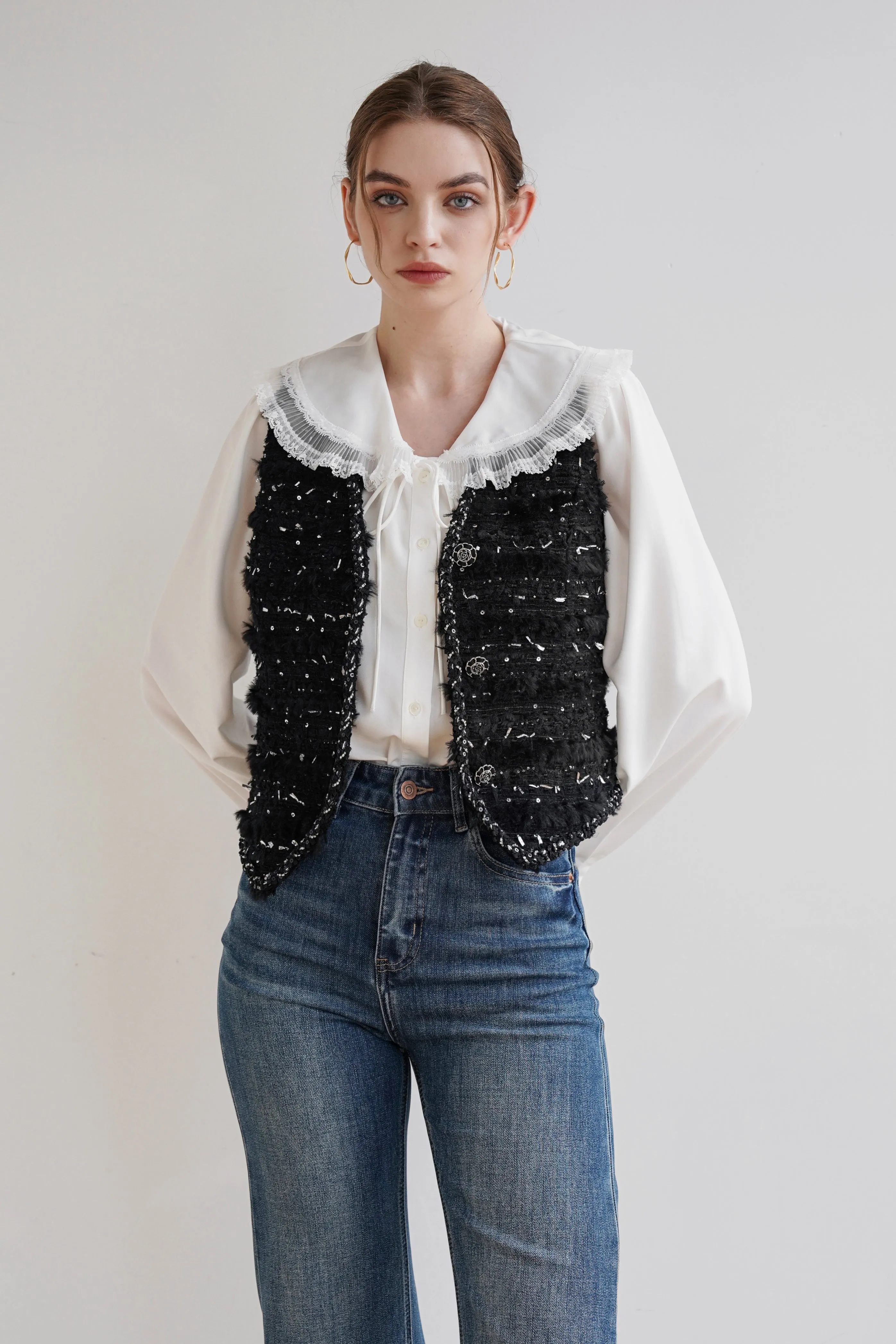 Colette Tweed Vest