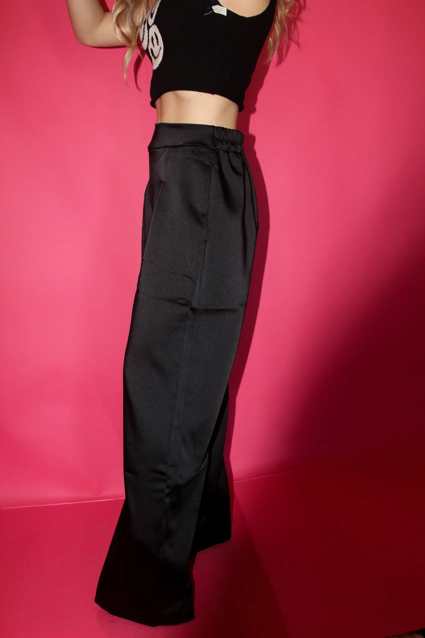 Come Home With Me Satin Trousers