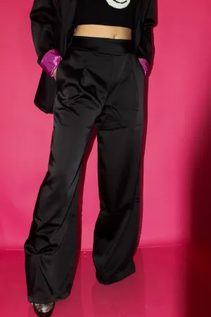 Come Home With Me Satin Trousers