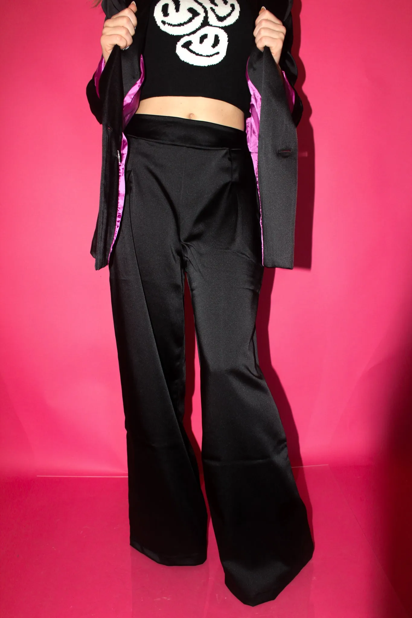 Come Home With Me Satin Trousers