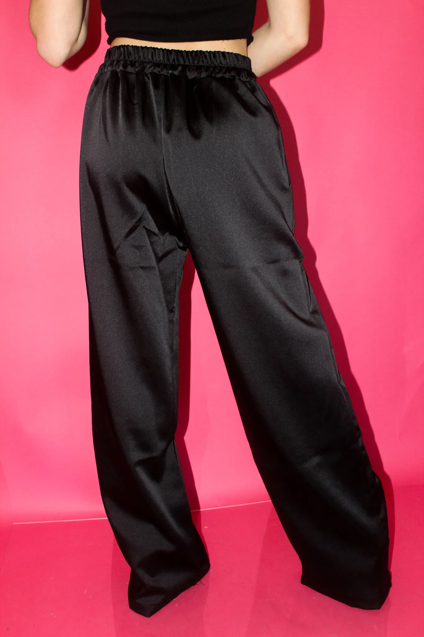 Come Home With Me Satin Trousers