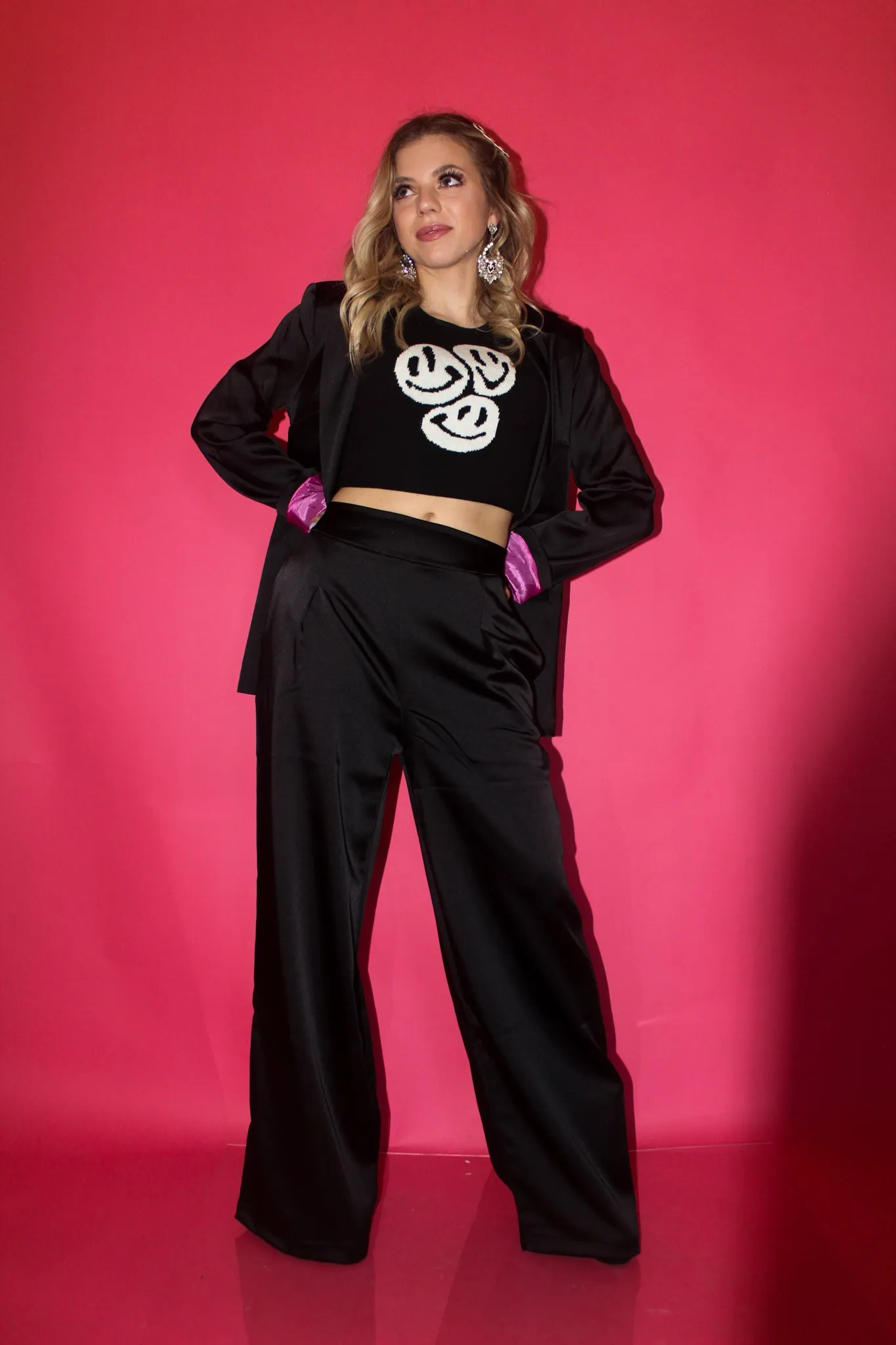 Come Home With Me Satin Trousers