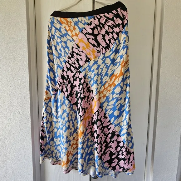 Corey Lynn Calter Bias Midi Slip Skirt SzXL