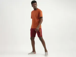 Cotton Printed Slim Fit Mens Shorts