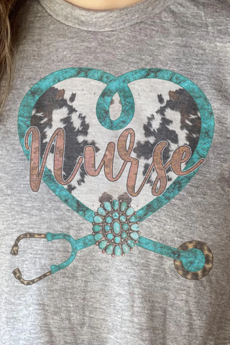 Cowhide Nurse Dri-Power 50/50 Tee