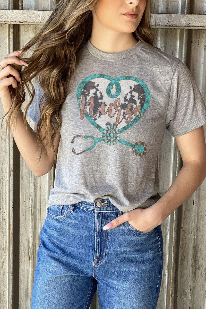 Cowhide Nurse Dri-Power 50/50 Tee