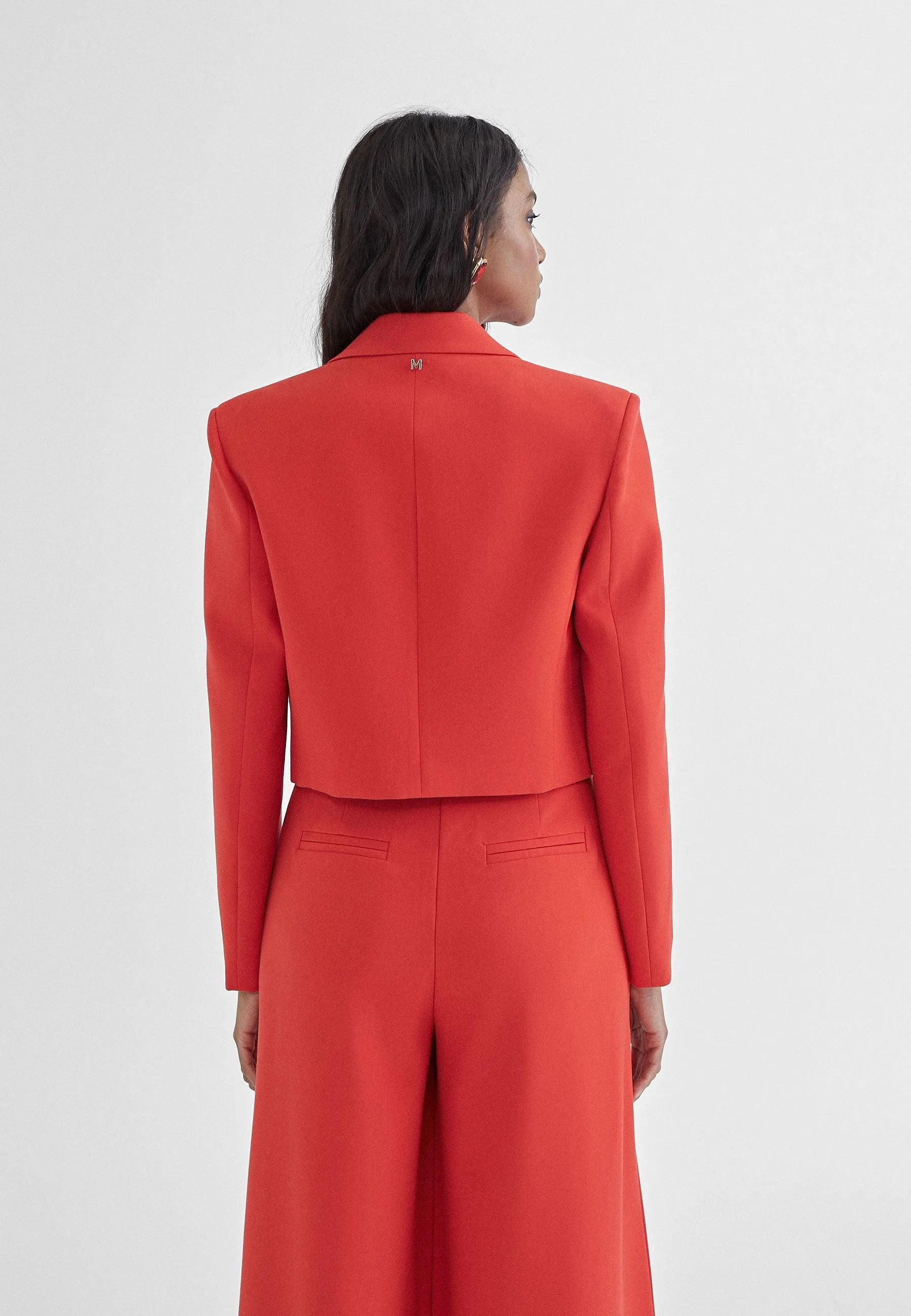 Cropped blazer