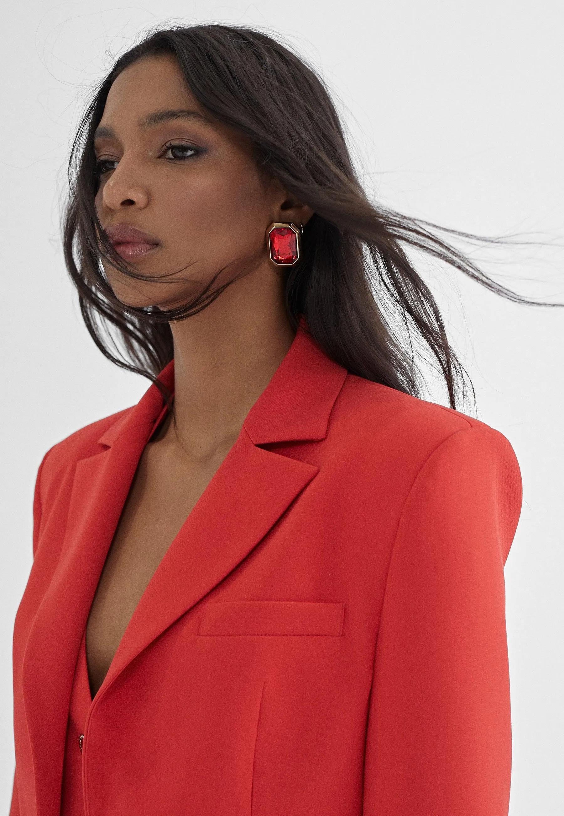 Cropped blazer