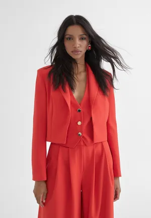 Cropped blazer