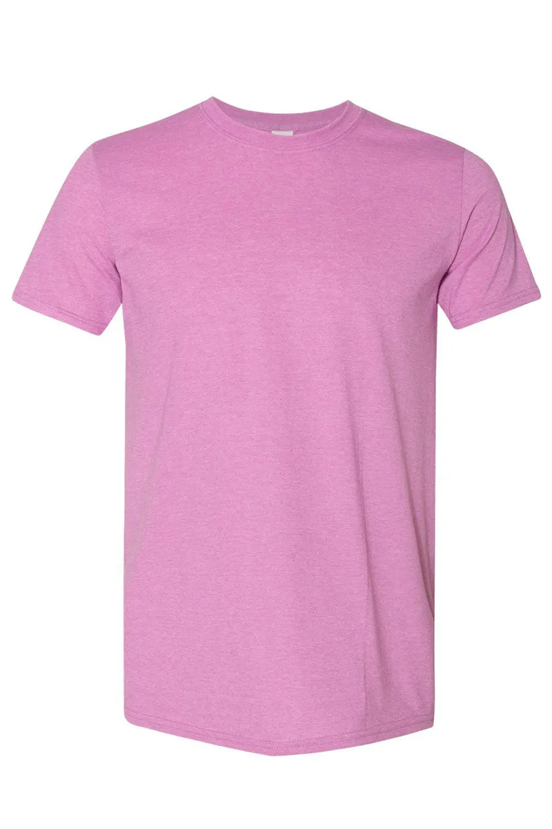 Cross Leopard He Is Risen Softstyle Adult T-Shirt