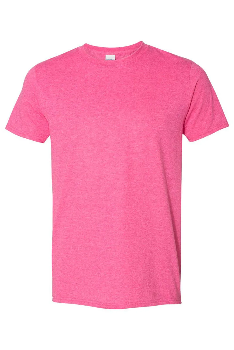 Cross Leopard He Is Risen Softstyle Adult T-Shirt