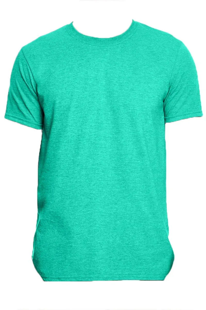 Cross Leopard He Is Risen Softstyle Adult T-Shirt