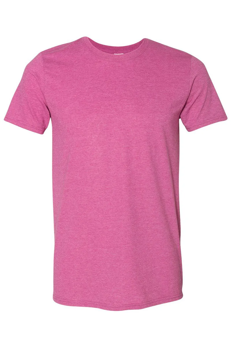 Cross Leopard He Is Risen Softstyle Adult T-Shirt