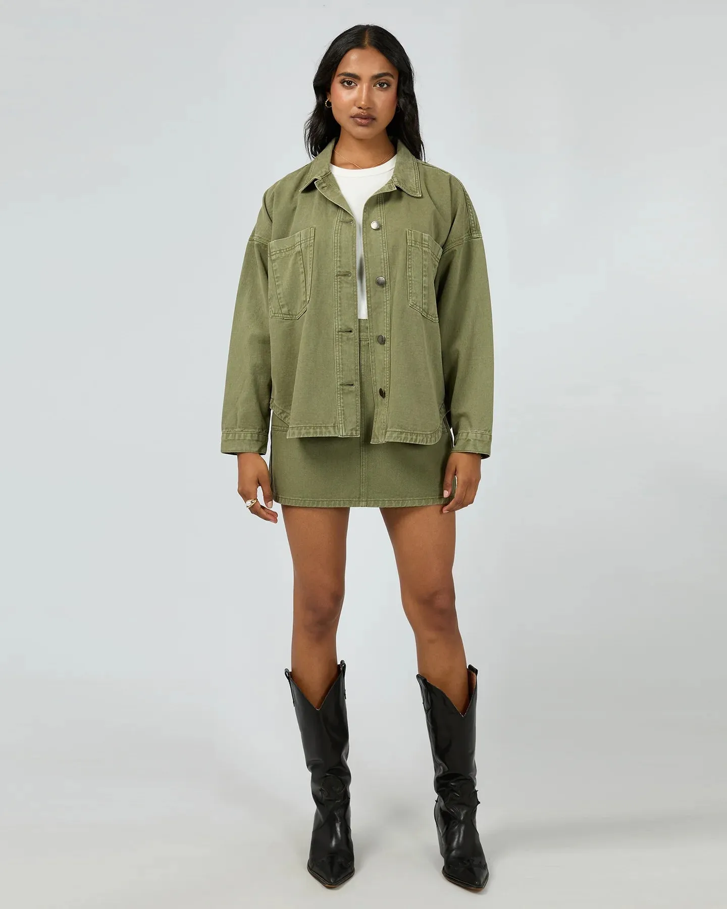Dale Shacket Khaki