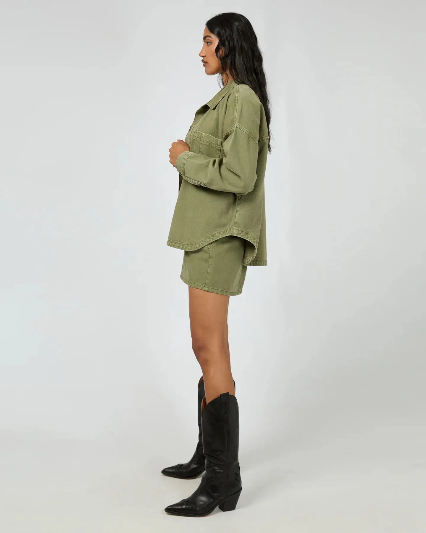 Dale Shacket Khaki