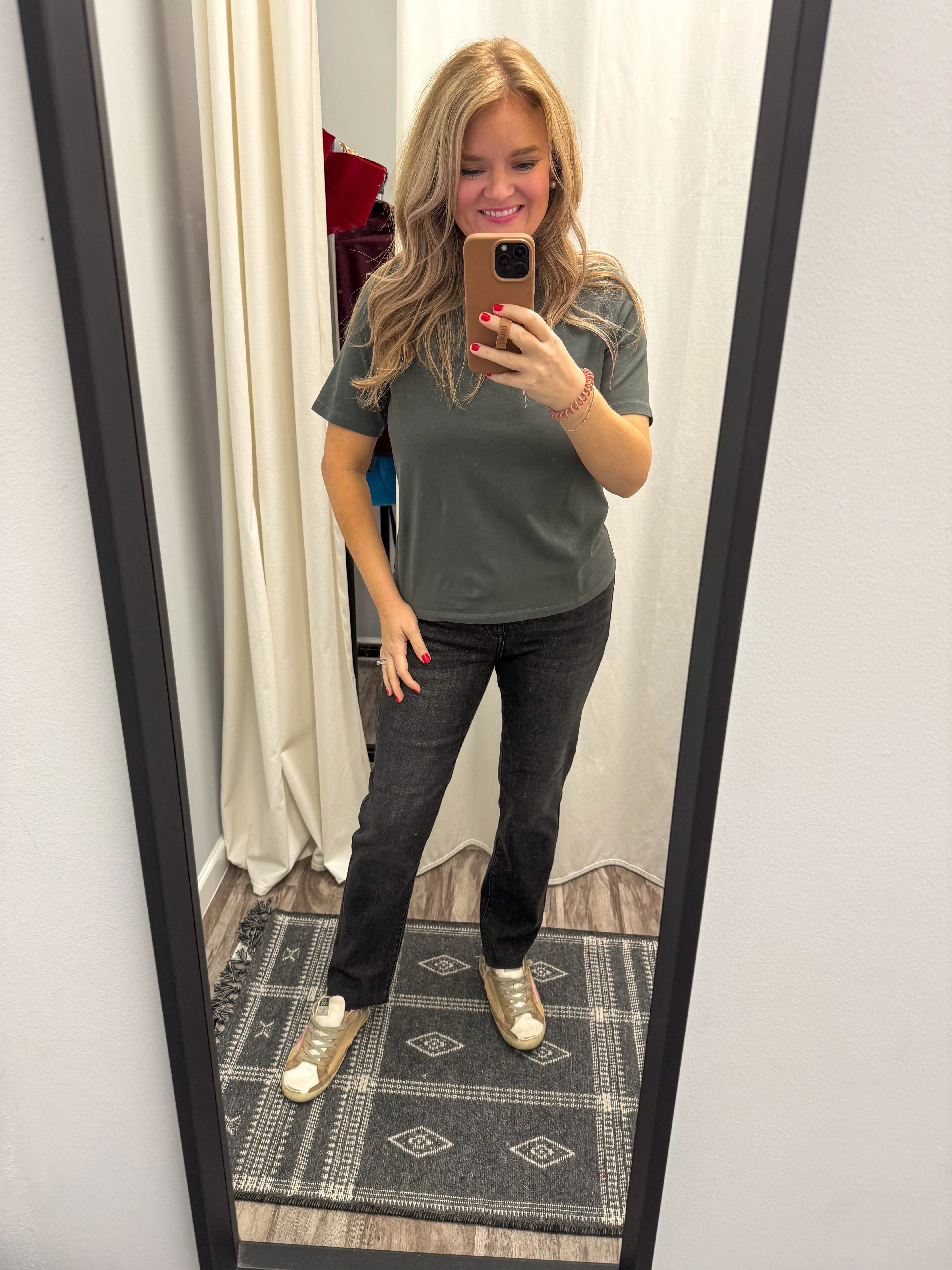 Dark Gray Crew Tee