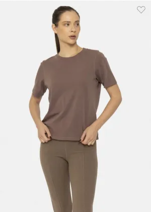 Dark Taupe Crew Tee