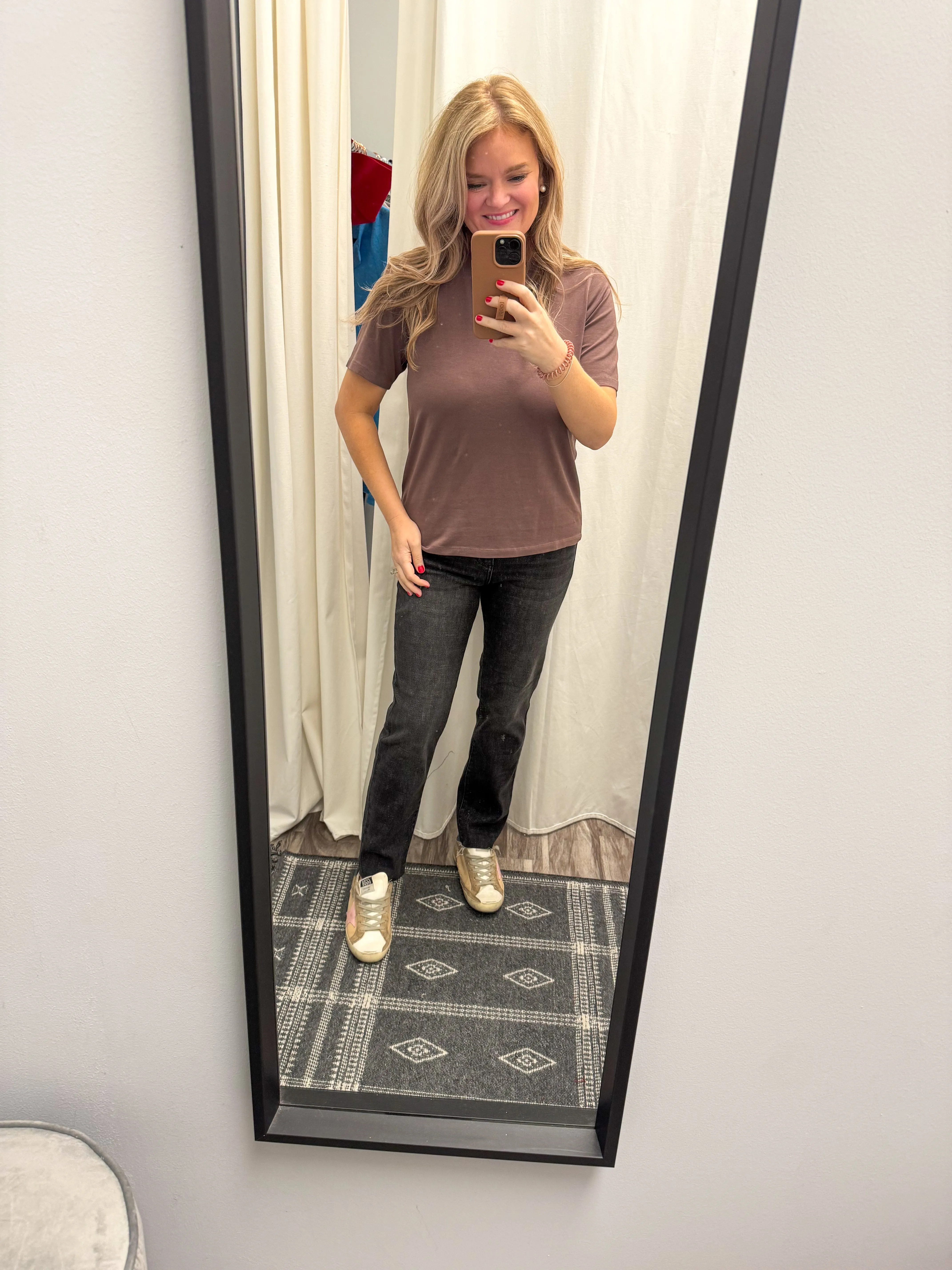 Dark Taupe Crew Tee