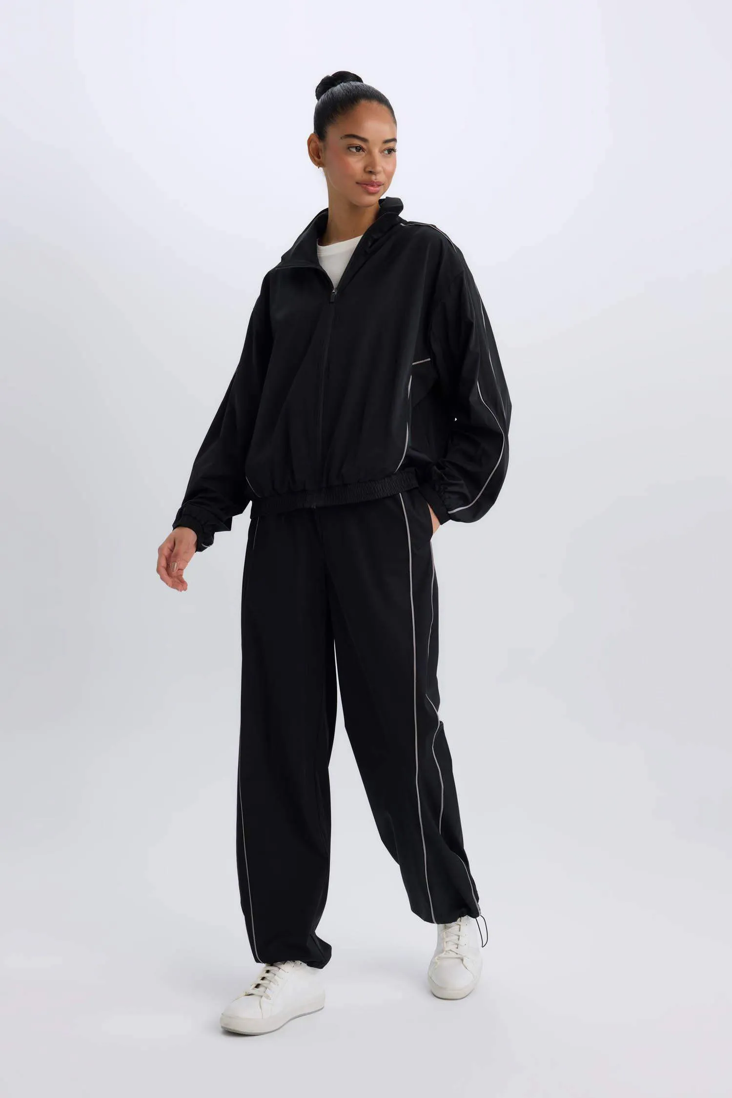 DeFactoFit Wide Leg Wide Legs Sportsman Weaving Pants