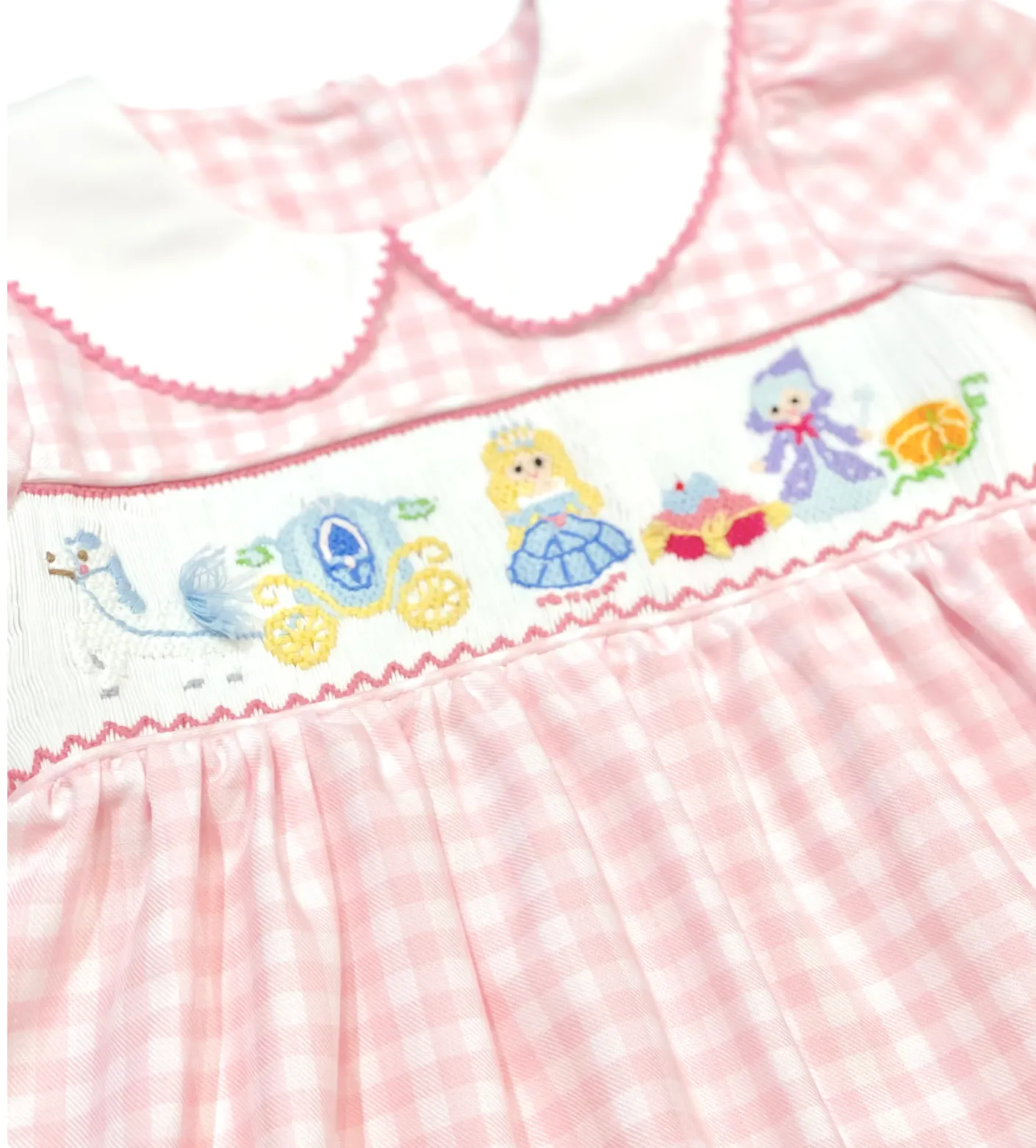 Delaney: Smocked Princess & Carriage Dress