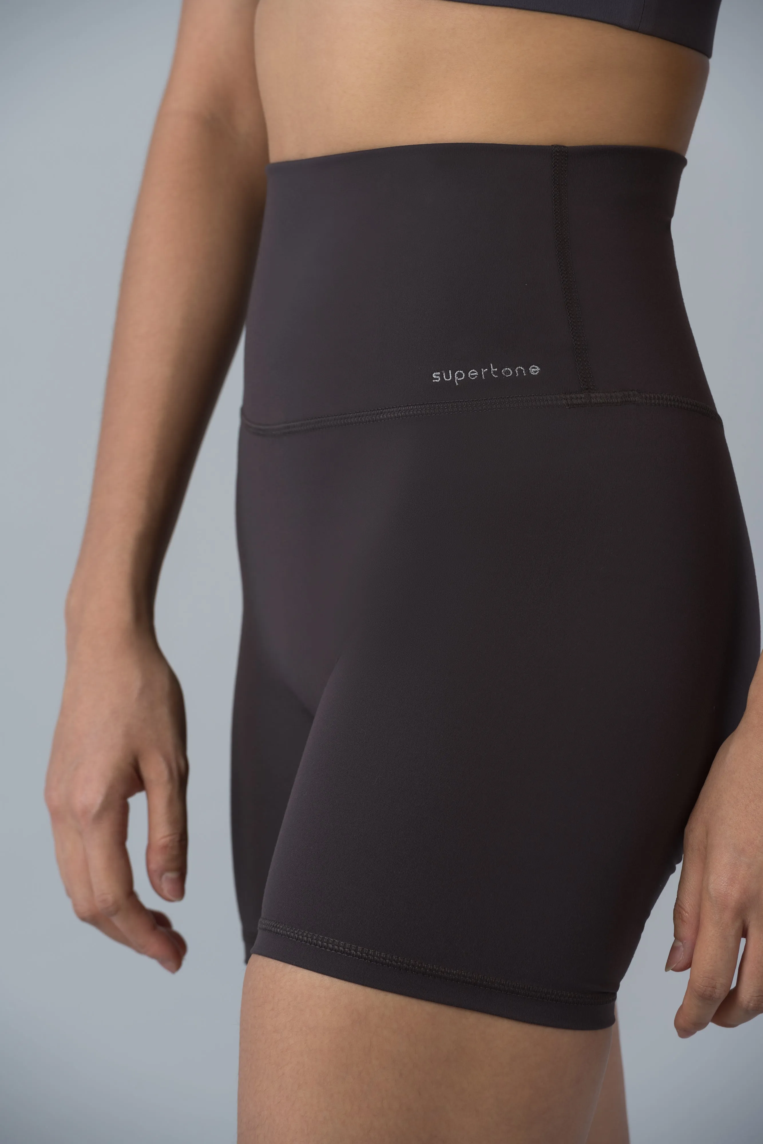 Demi Biker Shorts in Charcoal