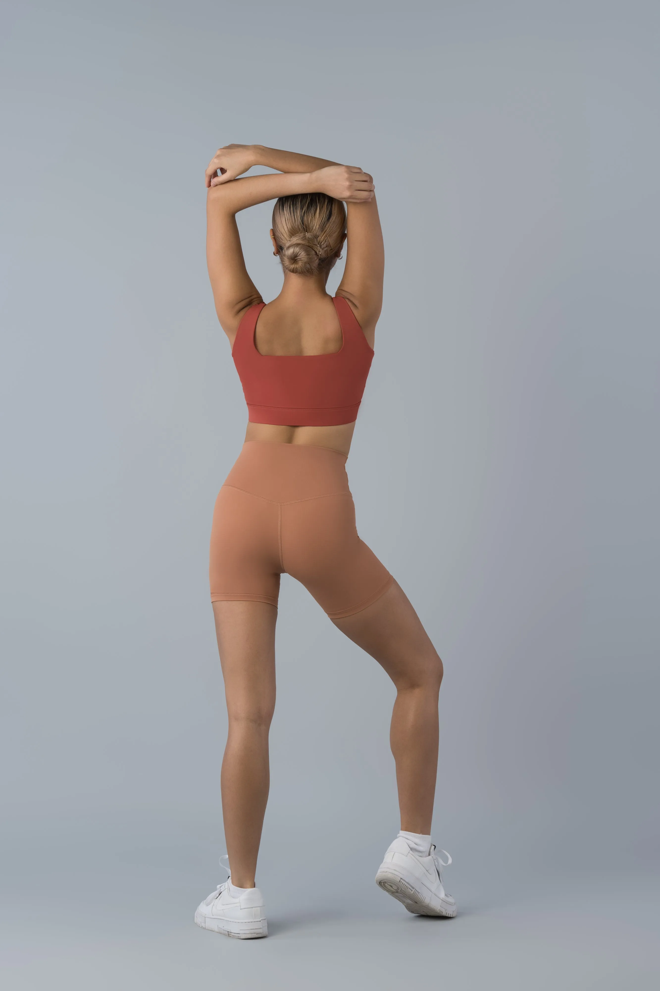 Demi Biker Shorts in Cinnamon