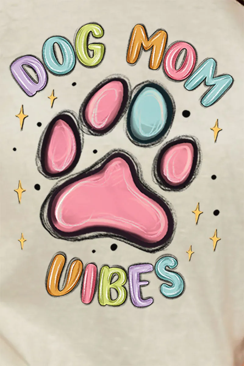 Dog Mom Vibes Softstyle Adult T-Shirt