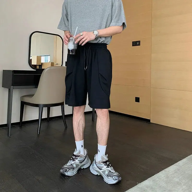Drawstring Sports Shorts