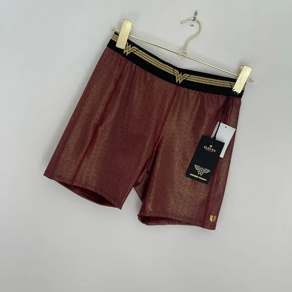 EleVen by Venus Williams Wonder Woman Biker Shorts Size Medium NWT
