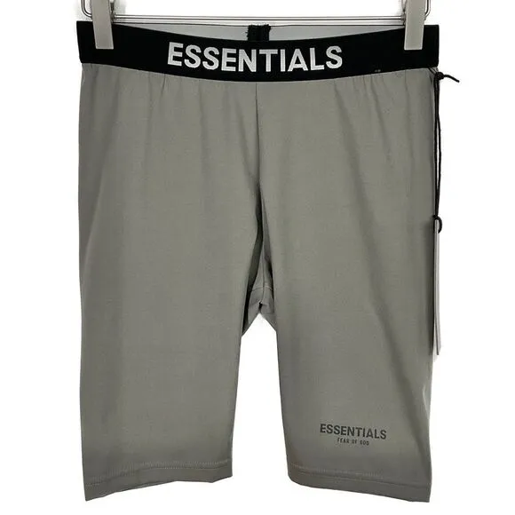Essentials FOG Charcoal Biker Shorts XS NWT