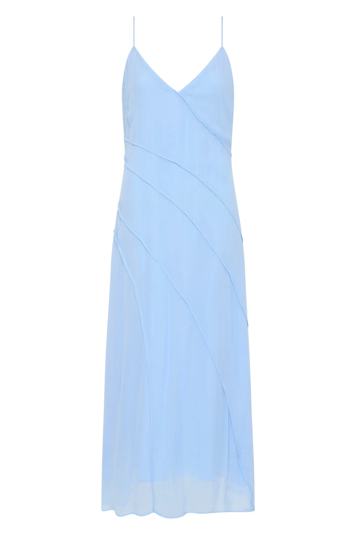 Exurbia Seamed Midi Dress