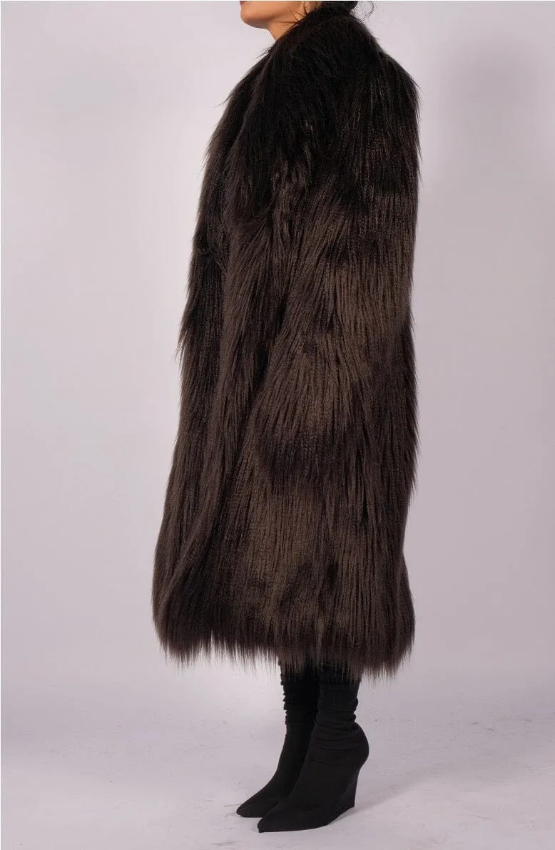 Faux Fur Coat