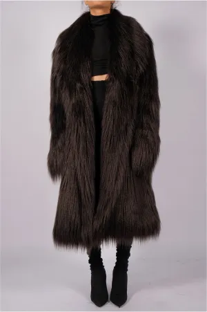 Faux Fur Coat