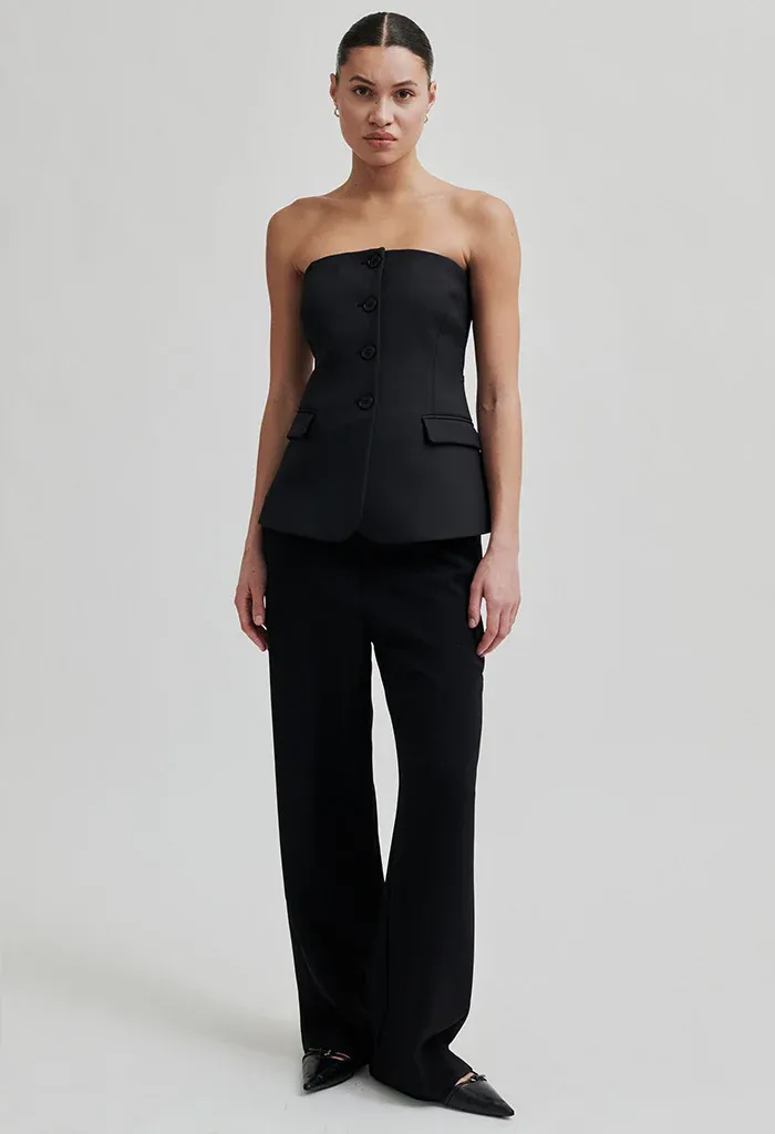 Fique Classic Trouser - Black