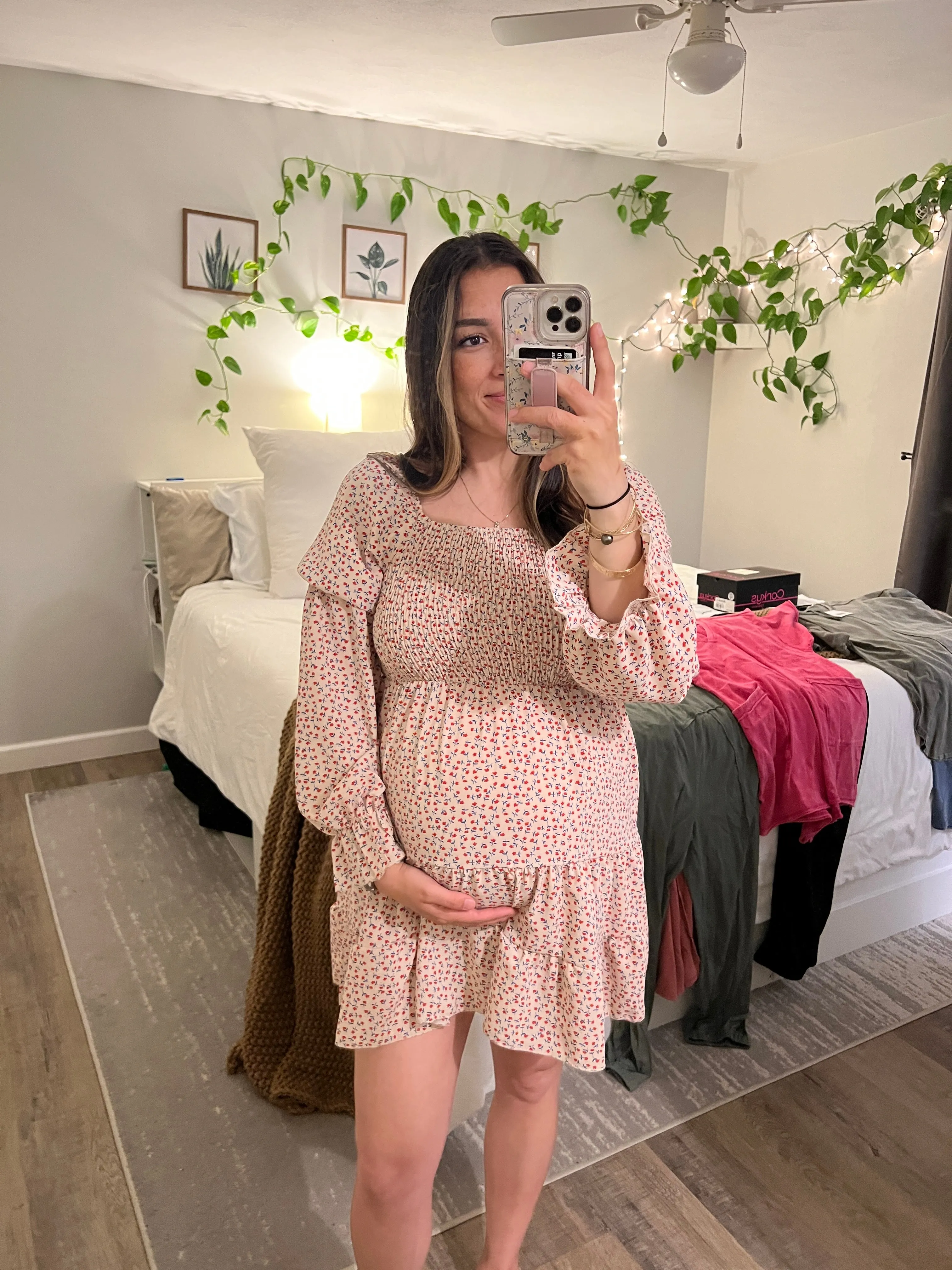 Floral Tiered Dress