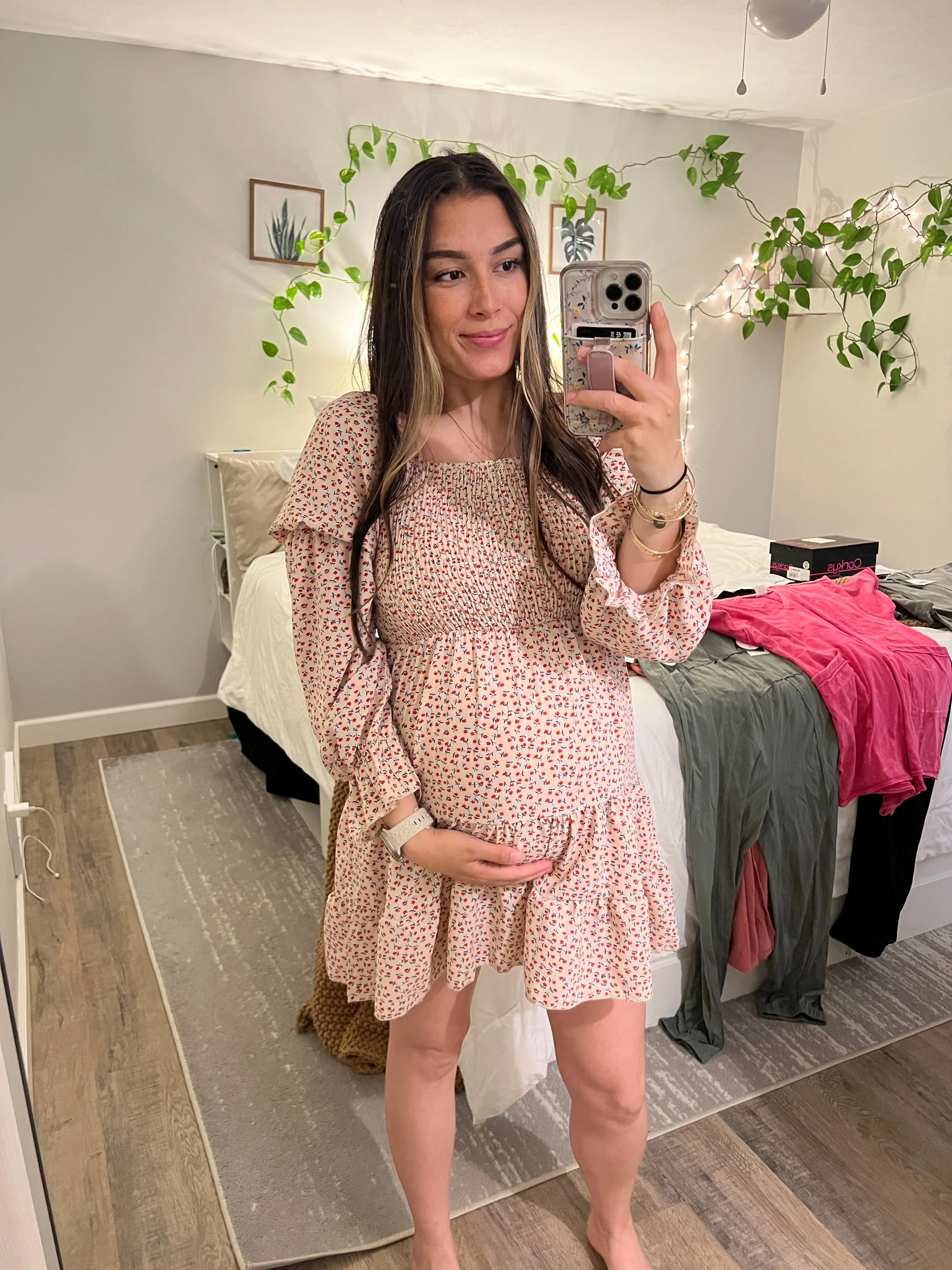 Floral Tiered Dress