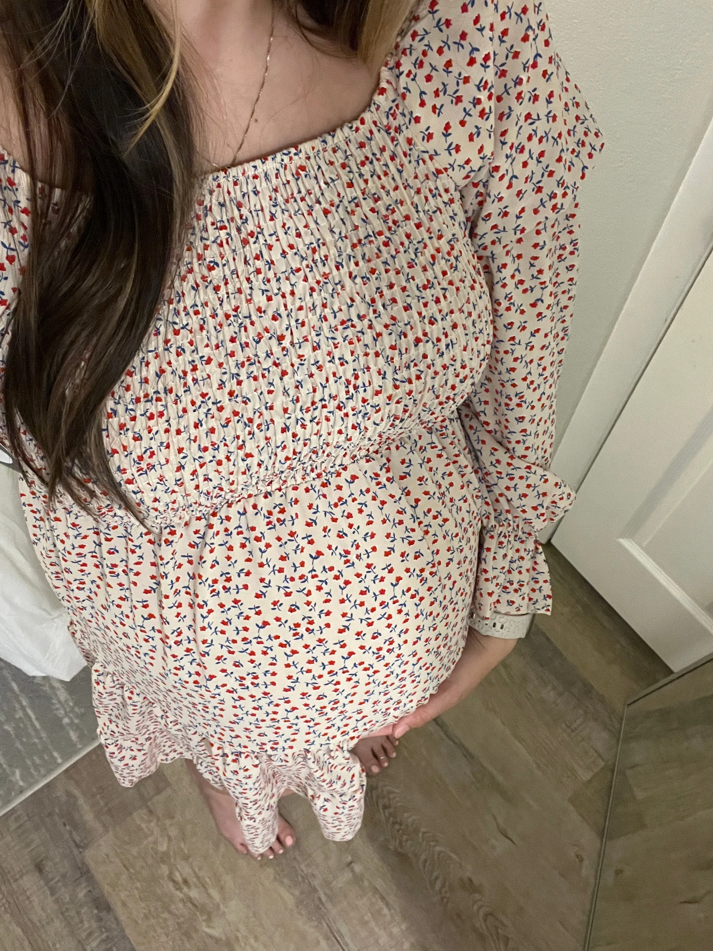 Floral Tiered Dress