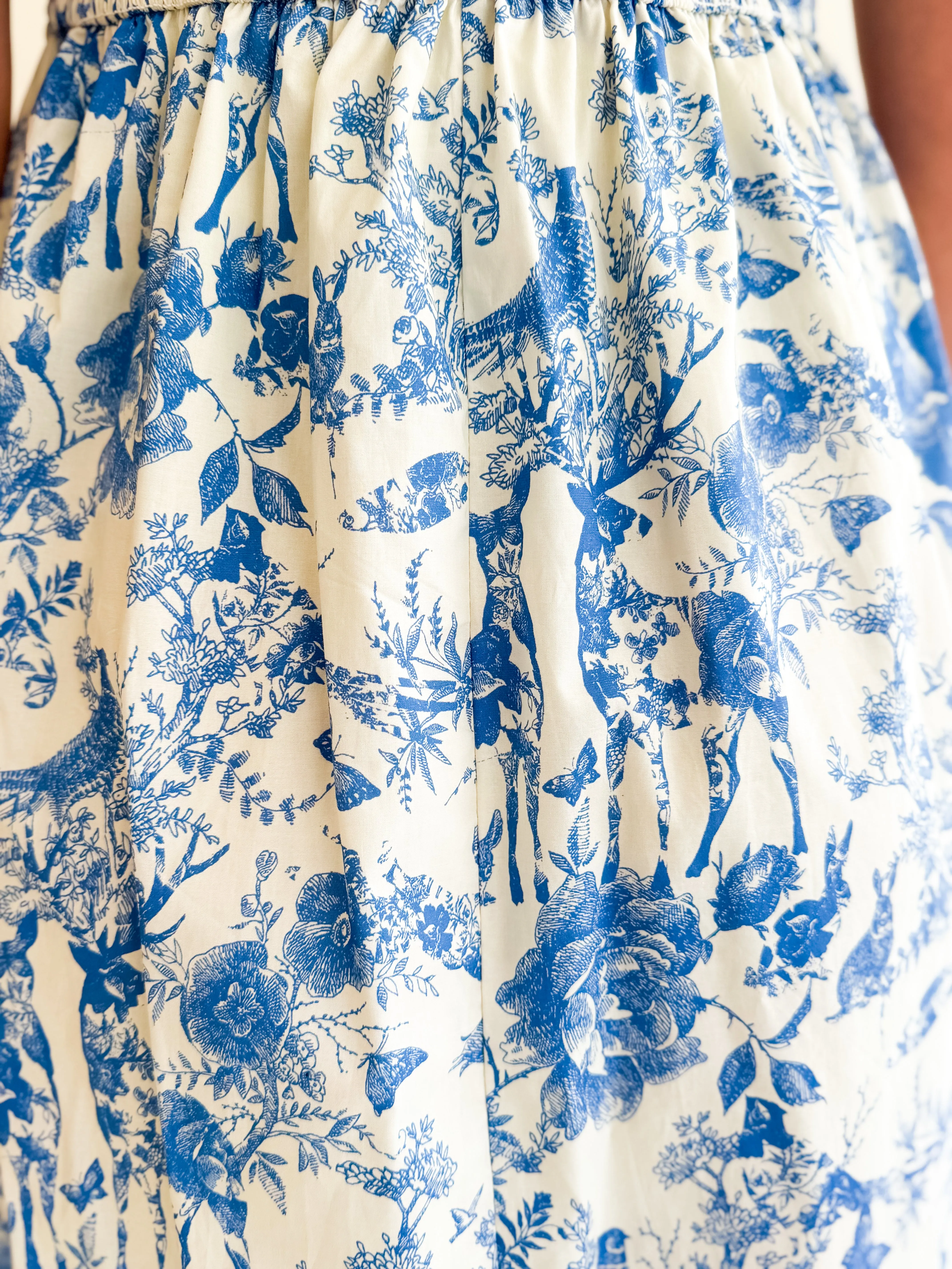 Forest Printed Midi Dress