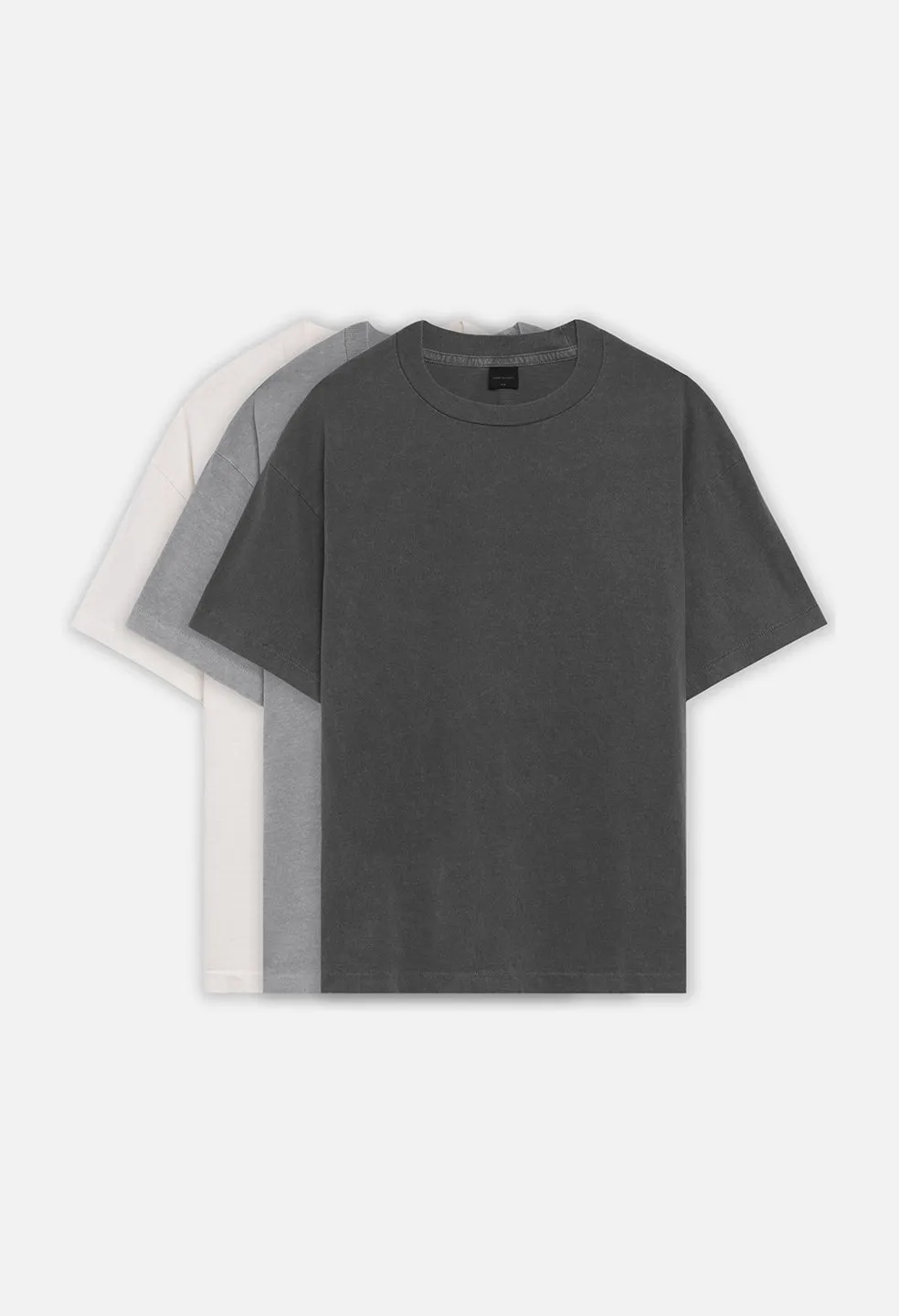 Foundation 3 Pack Vintage Tee	 / Washed Salt x Washed Alloy x Washed Black