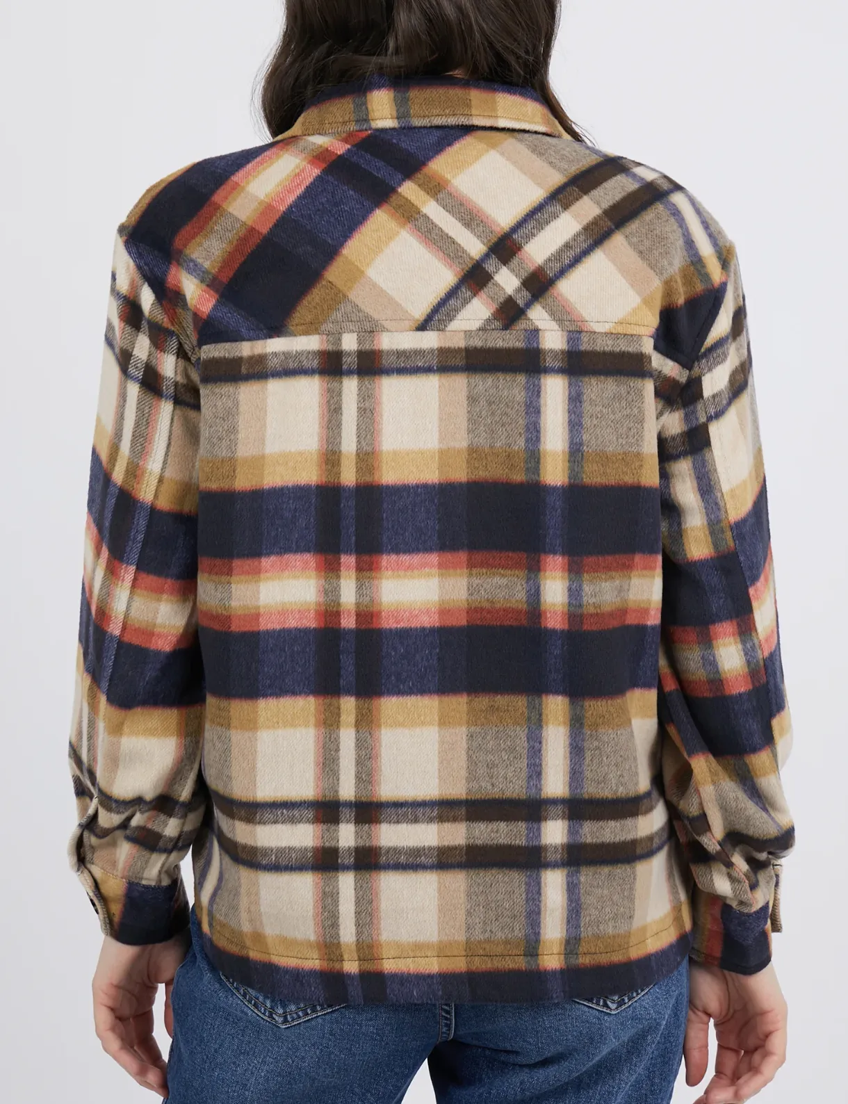Foxwood Noemi Check Shacket