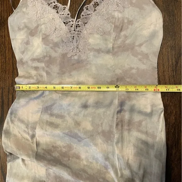 Free People Intimately NWT Chasing Shadows Midi Tie Dye Slip Dress