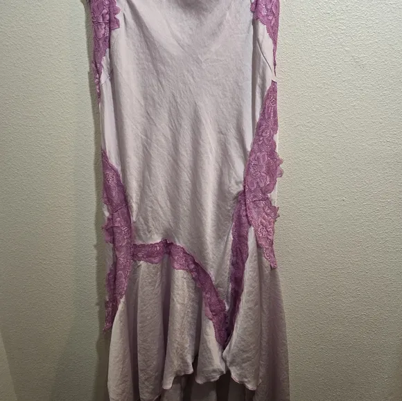 Free People NEW Neon Nights Midi Slip Dress Medium