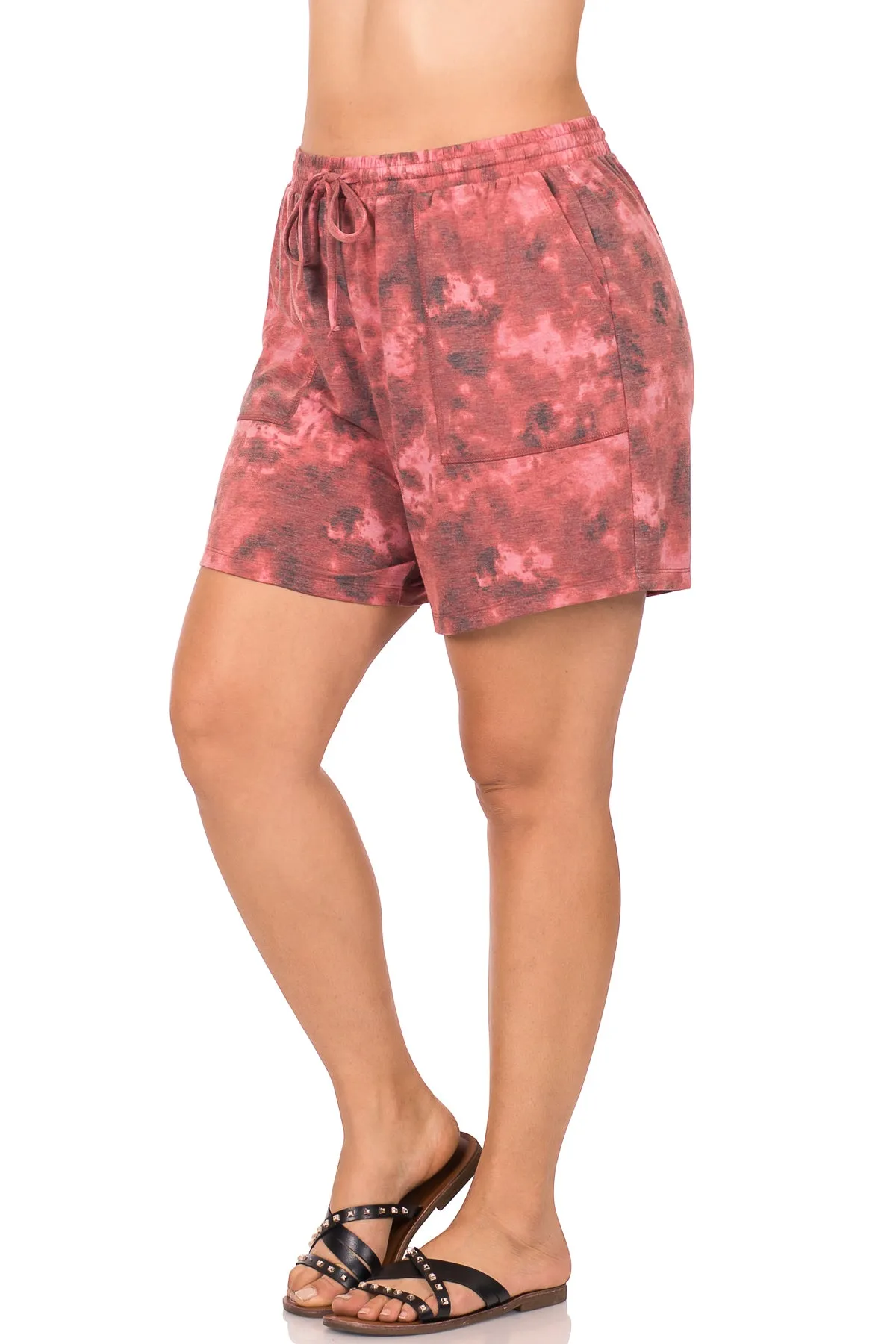 French Terry Tye Dye Shorts Set