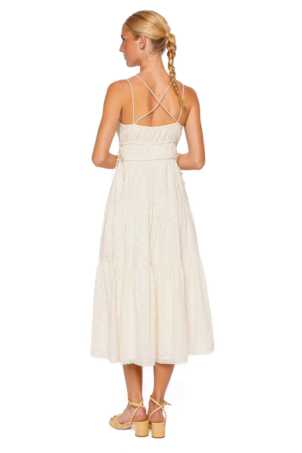 Freya Pristine Cotton Midi Dress